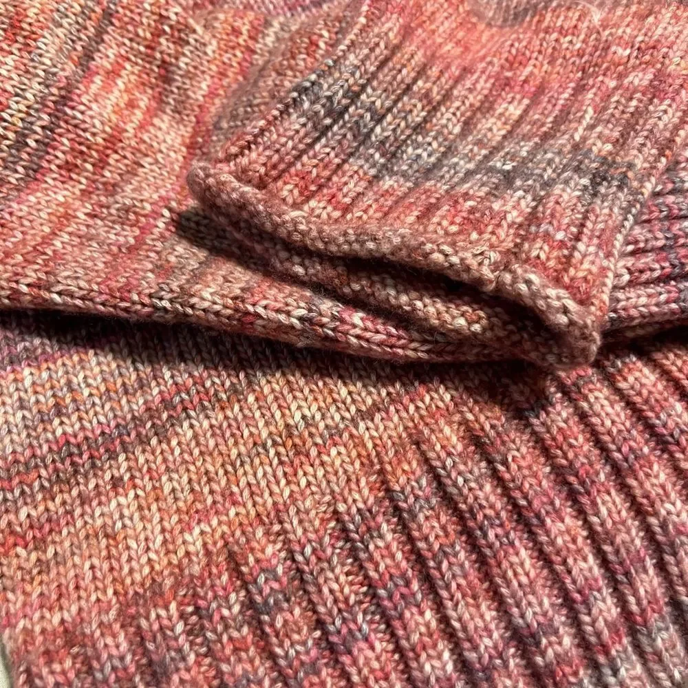J. Crew Women's Space Dyed Pink Sweater